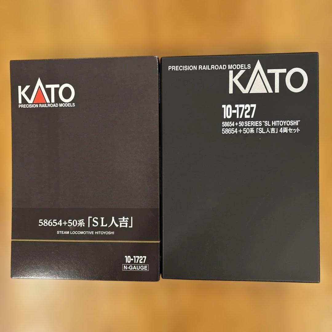 【希少】 KATO 10-1727 特別企画品58654+50系 SL人吉4両②