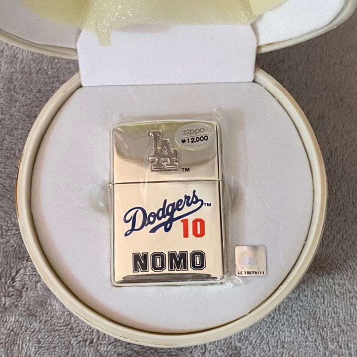 ドジャース 野茂英雄選手 Zippo