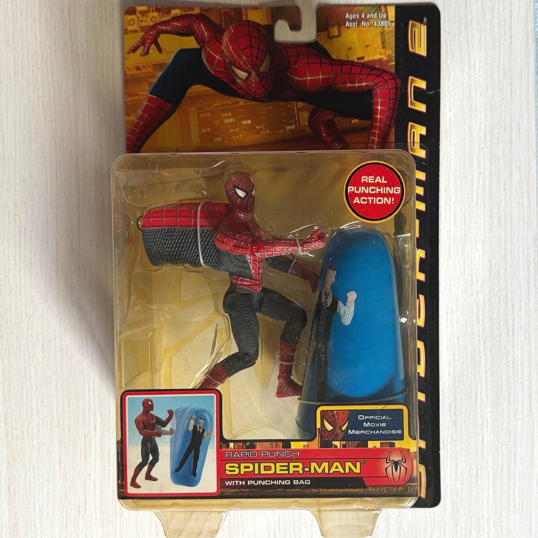 トイビズ社製 映画スパイダーマン2 ラピッドパンチ　 スパイダーマン　フィギュア
