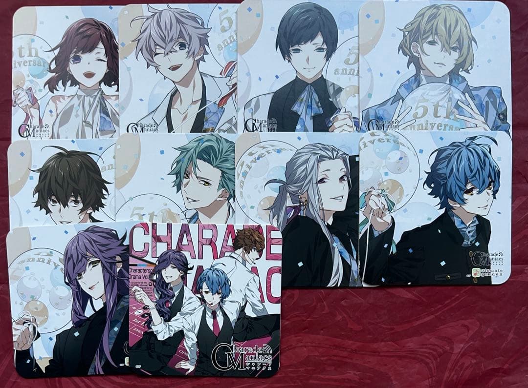 シャレマニ CharadeManiacs オトメイトガーデン コースター セット