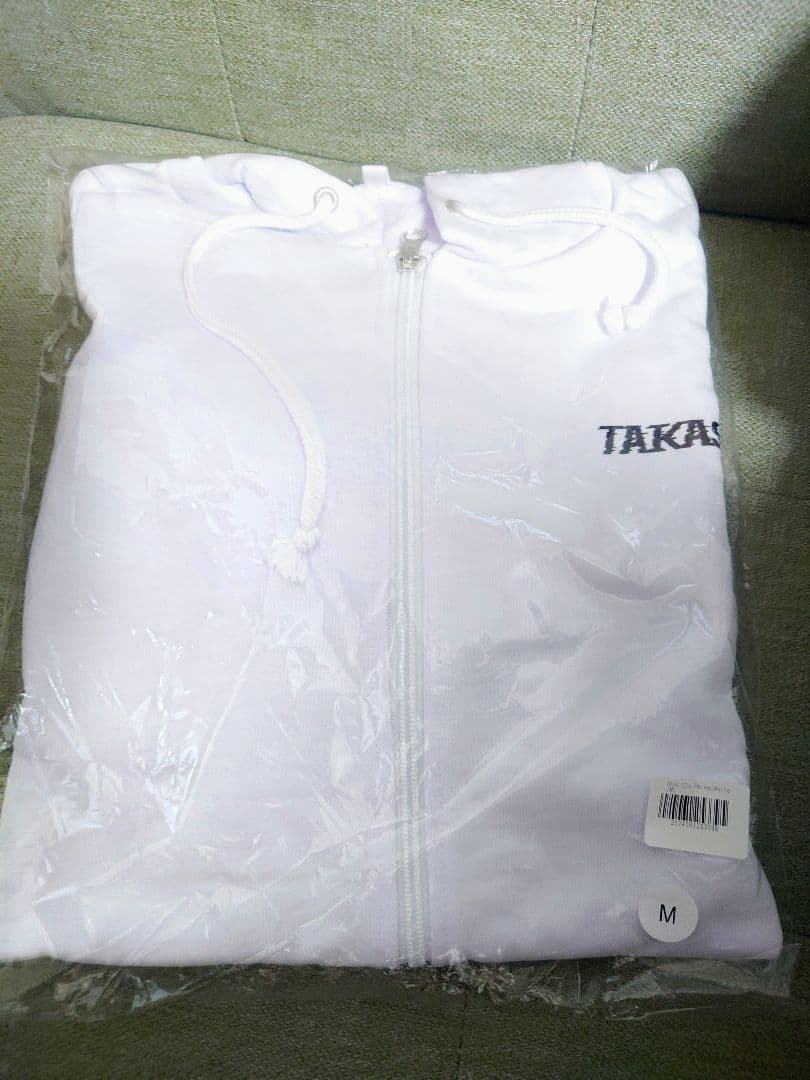 超特急　REAL ?　パーカー　白　Mサイズ タカシ 新品