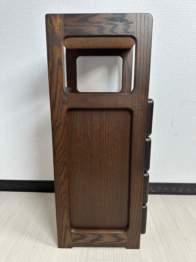 maruni マルニ木工 電話台 花台 キャビネット 4段 カントリー ※i4