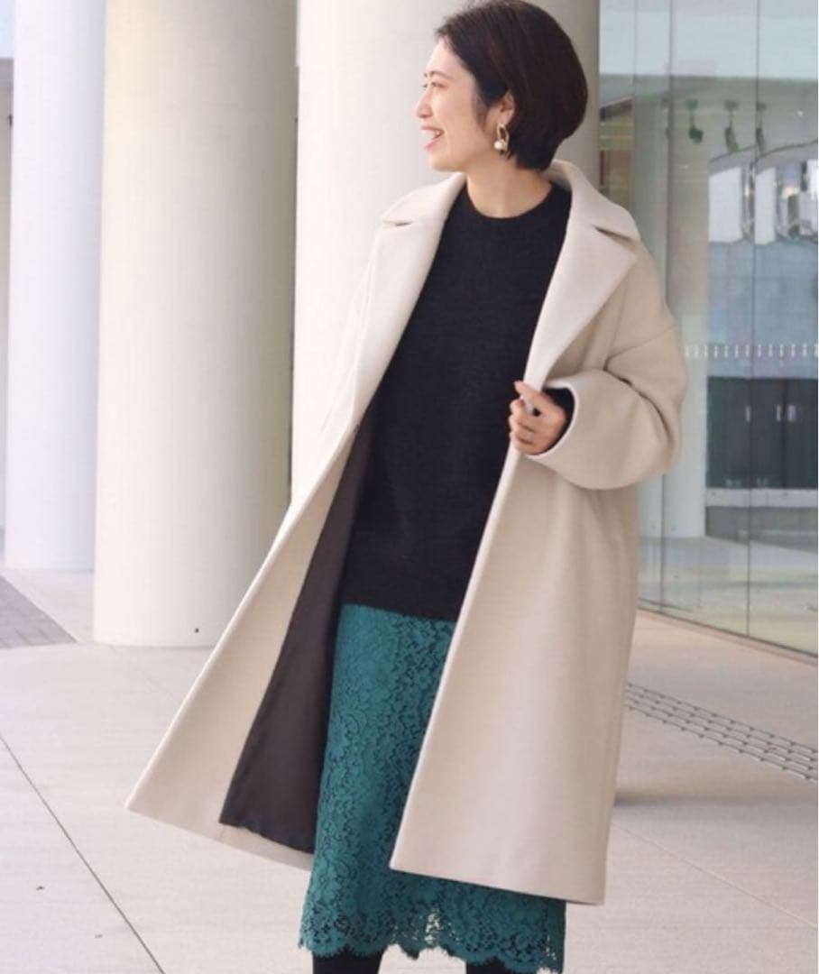 ☆らら☆イエナ MANTECO オーバーチェスターコート36