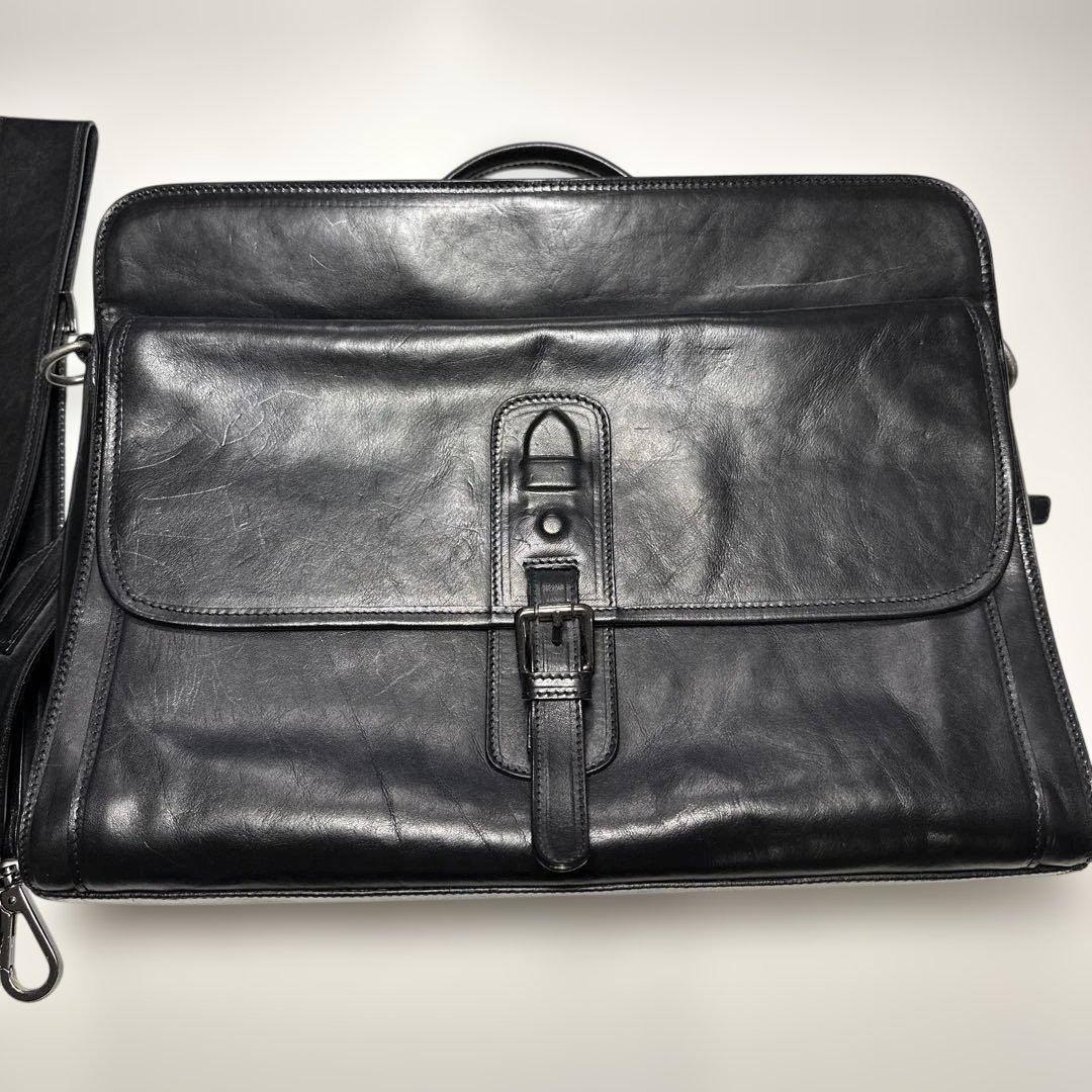 ニールバレットレザー ビジネスバッグ 黒