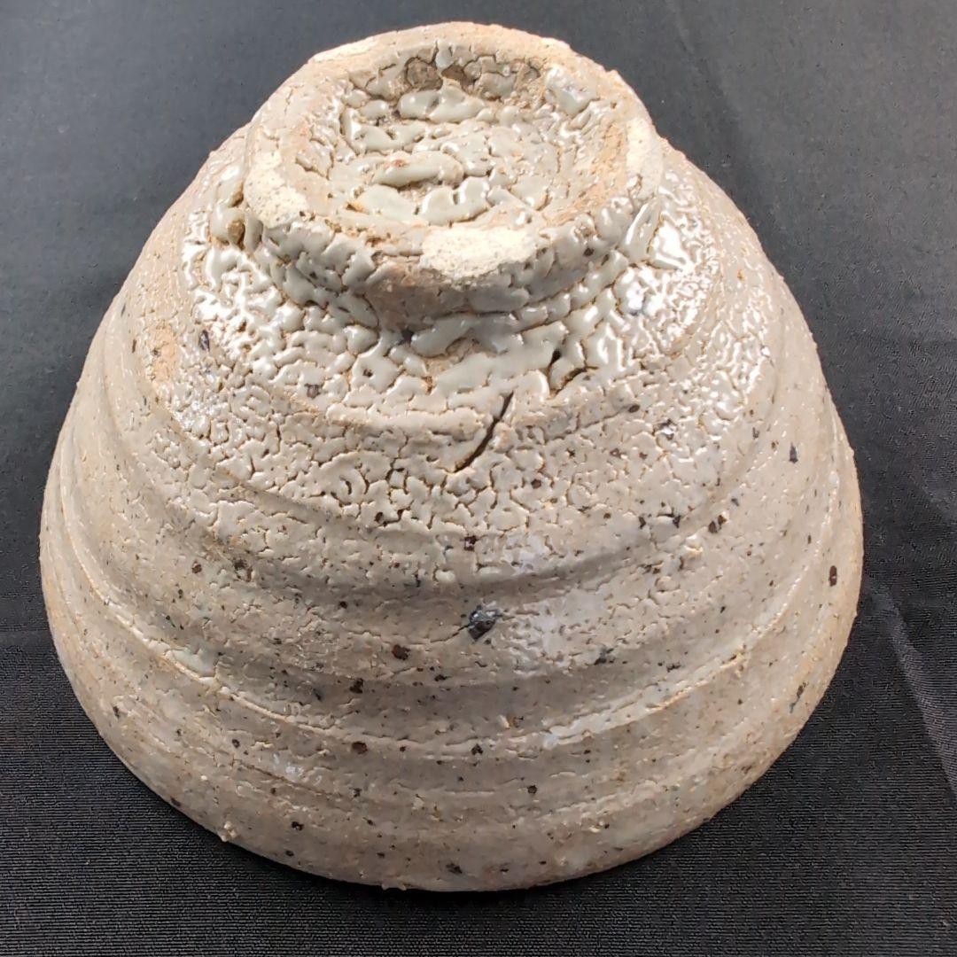 西岡小十 氏作 唐津井戸茶碗 唐津茶碗　井戸茶碗 新品未使用 合わせ箱付き