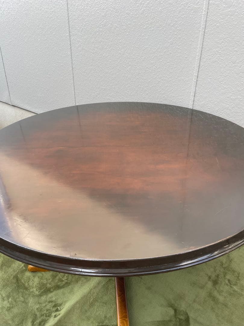 飛騨産業　キツツキマーク　コーヒーテーブル　円卓　ラウンドテーブル　RN