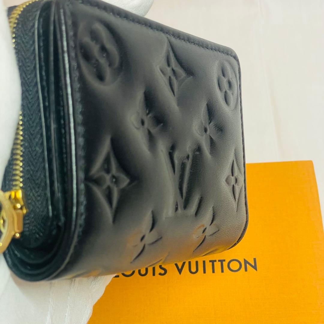【極美品】正規品　ルイヴィトン エンボス ポルトフォイユ・ルー M81599