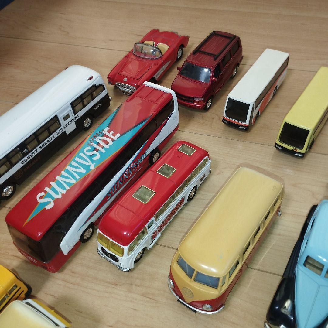 希少　ミニカー　まとめ売り　ジャンク　大量　バス　外車　プルバック