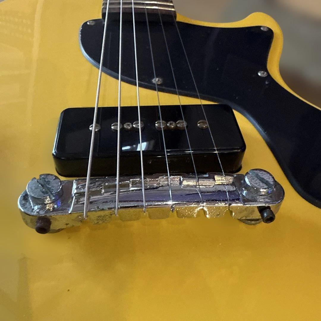 レスポールジュニア　 イエロー ソリッドボディ エレキギター