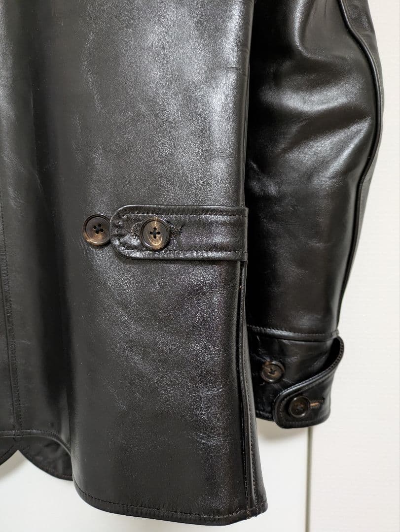 S*n様 レザーカーコート　茶芯ホースハイド　馬革　レザージャケットS