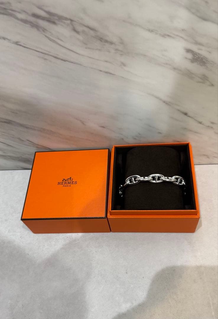 値下げ！交渉可 新品 HERMES シェーヌダンクル GM 15コマ