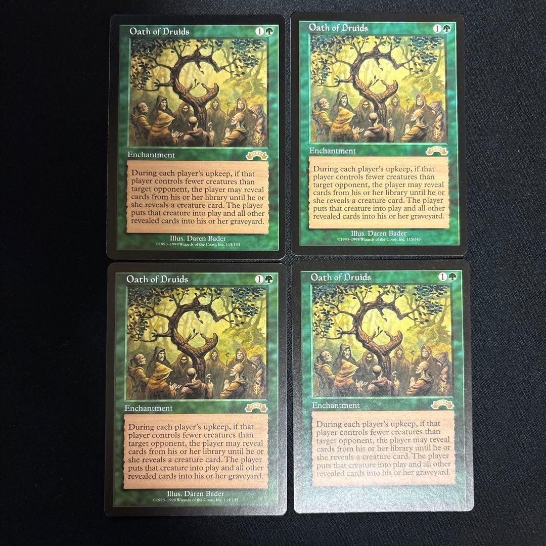 MTG ドルイドの誓い/Oath of Druids　英語版