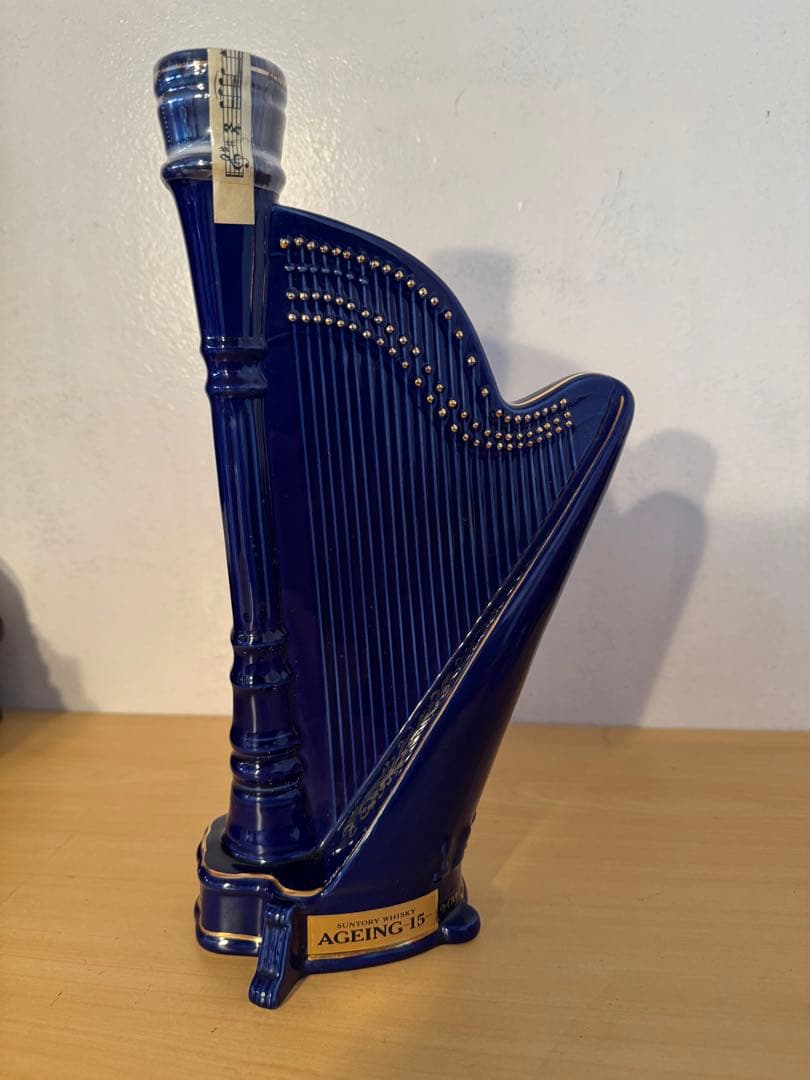 サントリー SUNTORY エイジング 15年 ハープ型ボトル 陶器 500ml