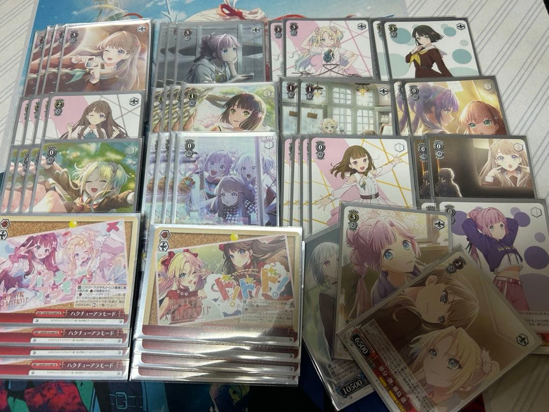 ヴァイスシュヴァルツ　蓮ノ空　デッキ　8電源　8枝　パーツセット