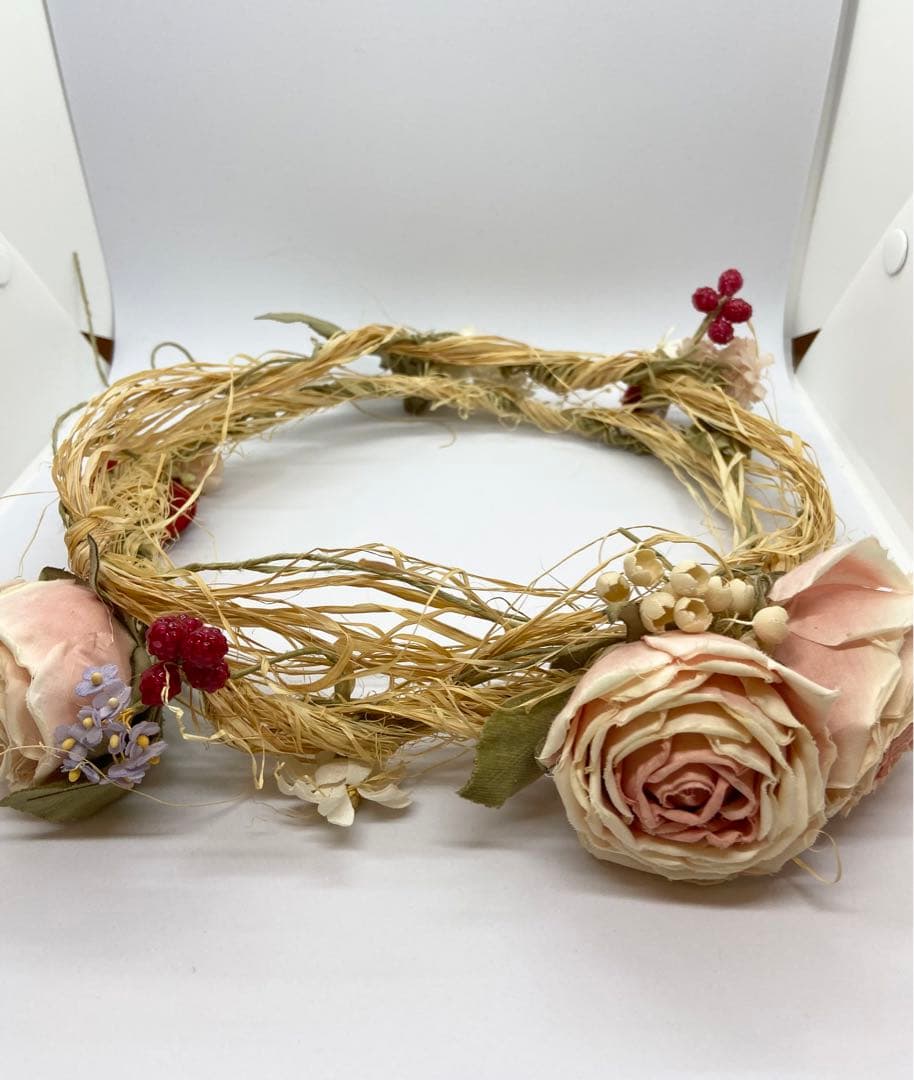 ピンクハウス　ゴージャスコサージュベルト、コサージュ　髪留めセット3点セット