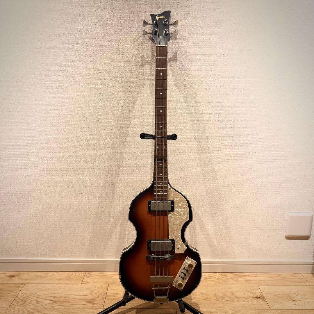 【値下げOK】ヘフナー grecoグレコ 日本製ヴァイオリンベース ビートルズ