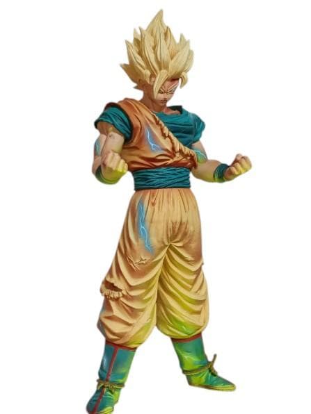 ドラゴンボール 孫悟空 超サイヤ人2 フィギュア改造 リペイント2.5D