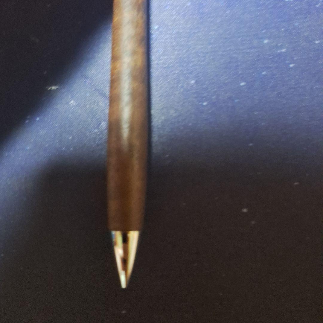 工房楔シャーペン0,5mmウォールナット縮み杢