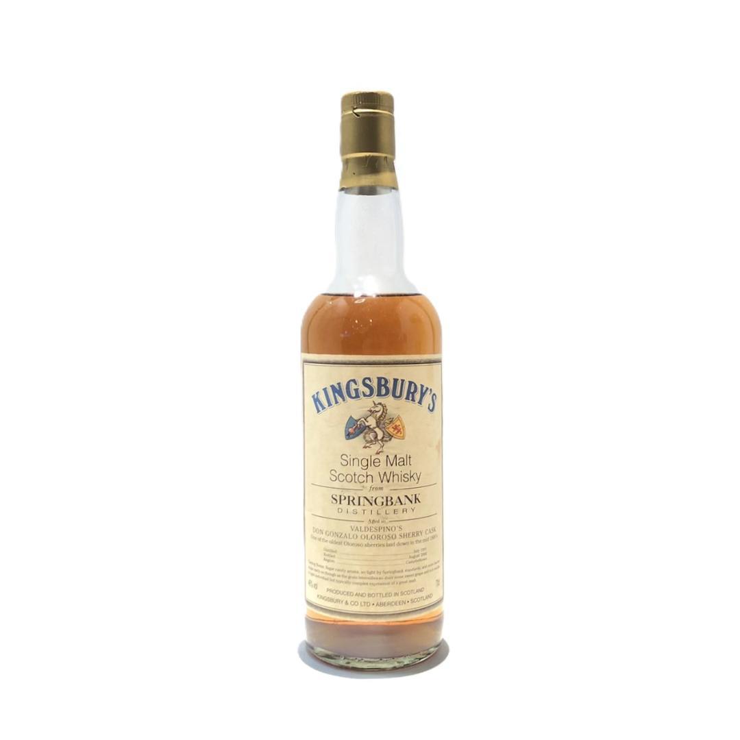 キングスバリ― スプリングバンク 1991-2000 46％ 70cl