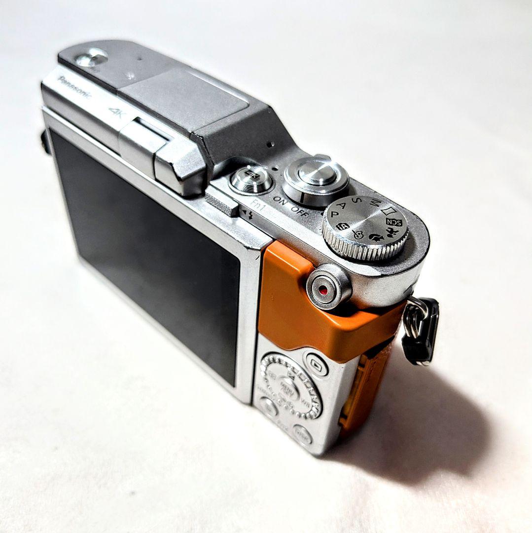 LUMIX DC-GF9 4K ミラーレスカメラ オレンジ　Wレンズ付き