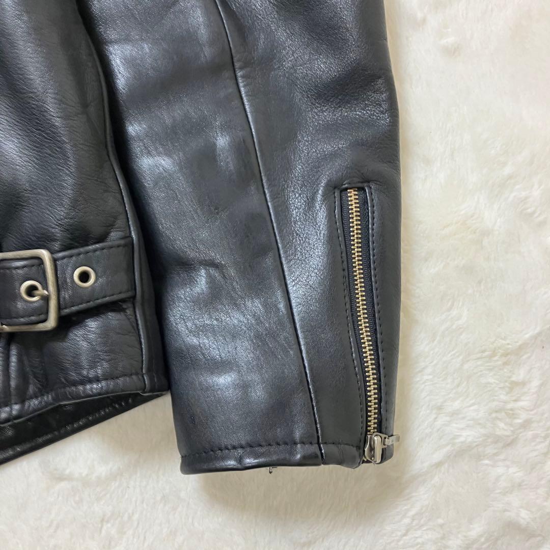 ハーレーダビッドソン 裏地キルティング 本革 肉厚 レザージャケット ライダース