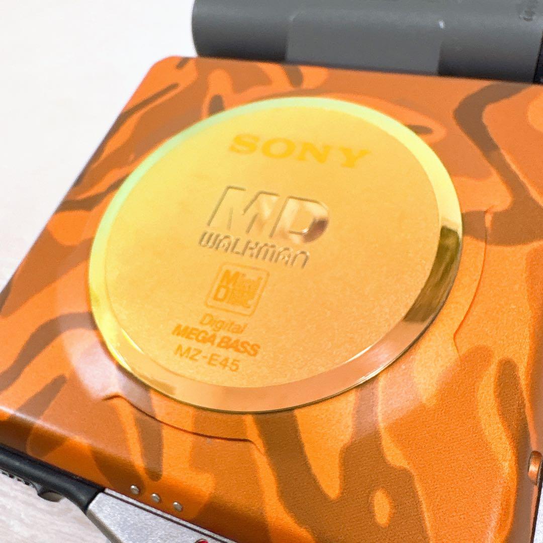 SONY MD ウォークマン 迷彩柄　ᎷZ-E45