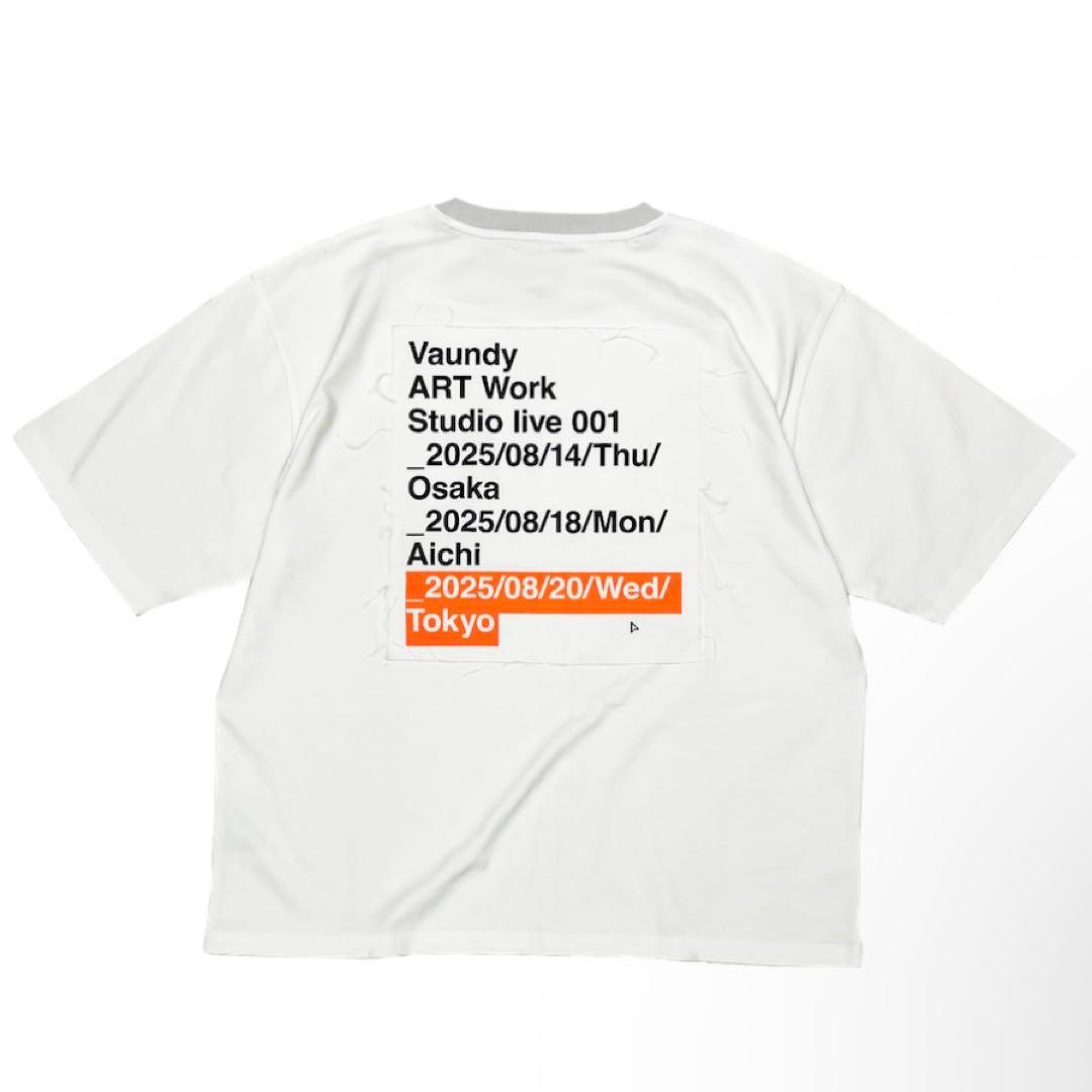 Vaundy ART Work Studio live 001 Tシャツ東京公演