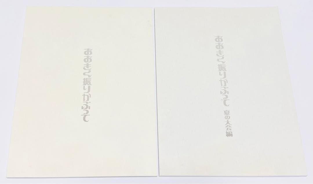 おおきく振りかぶって 舞台パンフレット＋クリアファイルセット