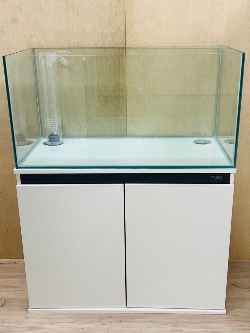 年内ラスト1セット限定　クリア＆ホワイト900サイズ　オーバーフロー水槽セット