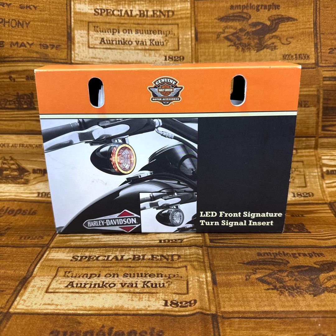 Harley-Davidson LEDフロントターンシグナル 純正 未使用品