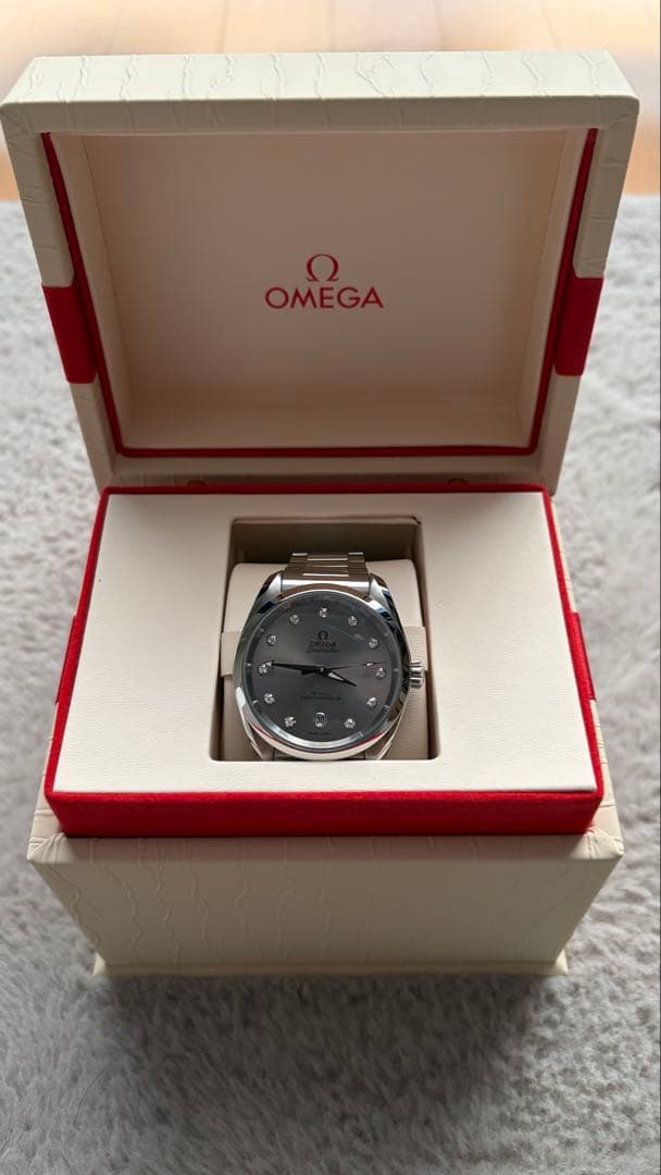 OMEGA アクアテラ　22010382056001 11P ダイヤ