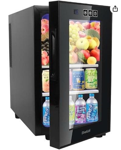 Shelddi ミニ冷蔵庫 小型 23L