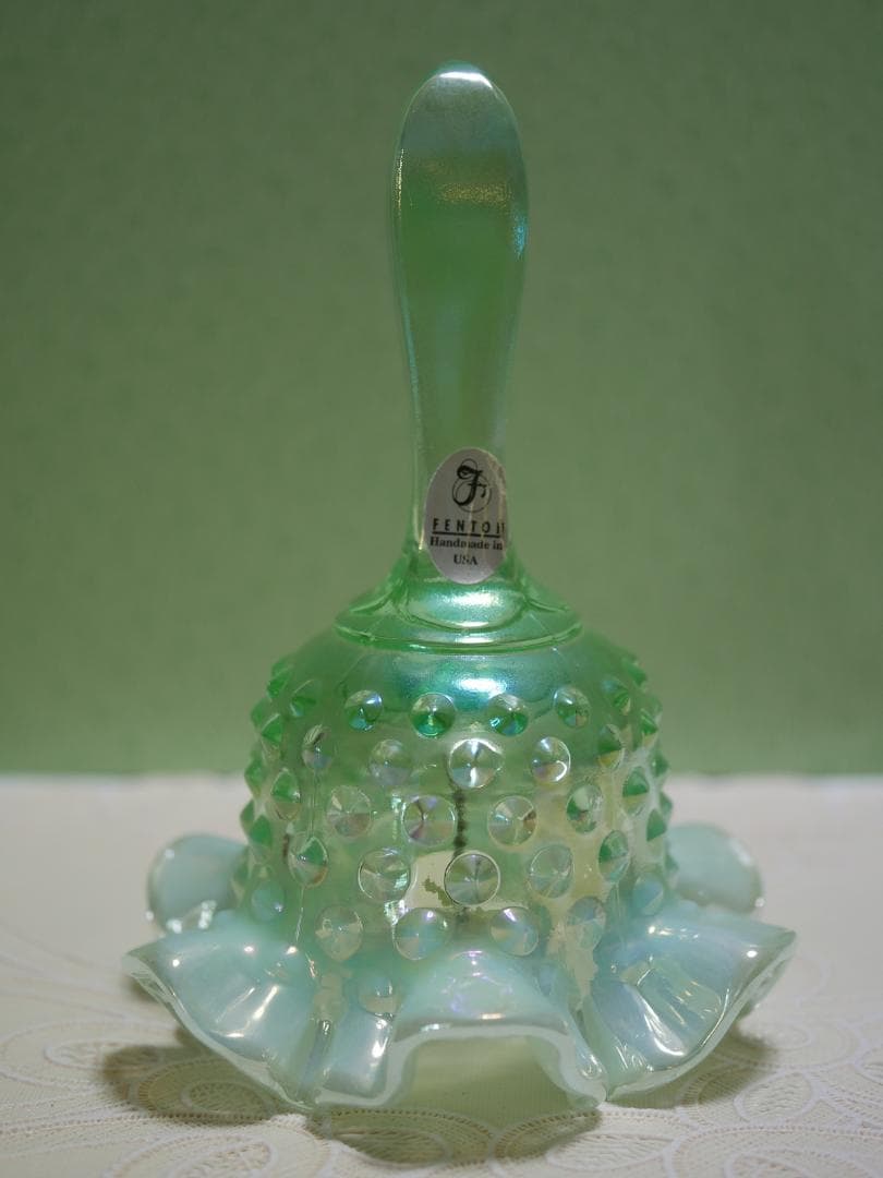 フェントン Sea Mist Green イリデセントホブネイル ハンドベル