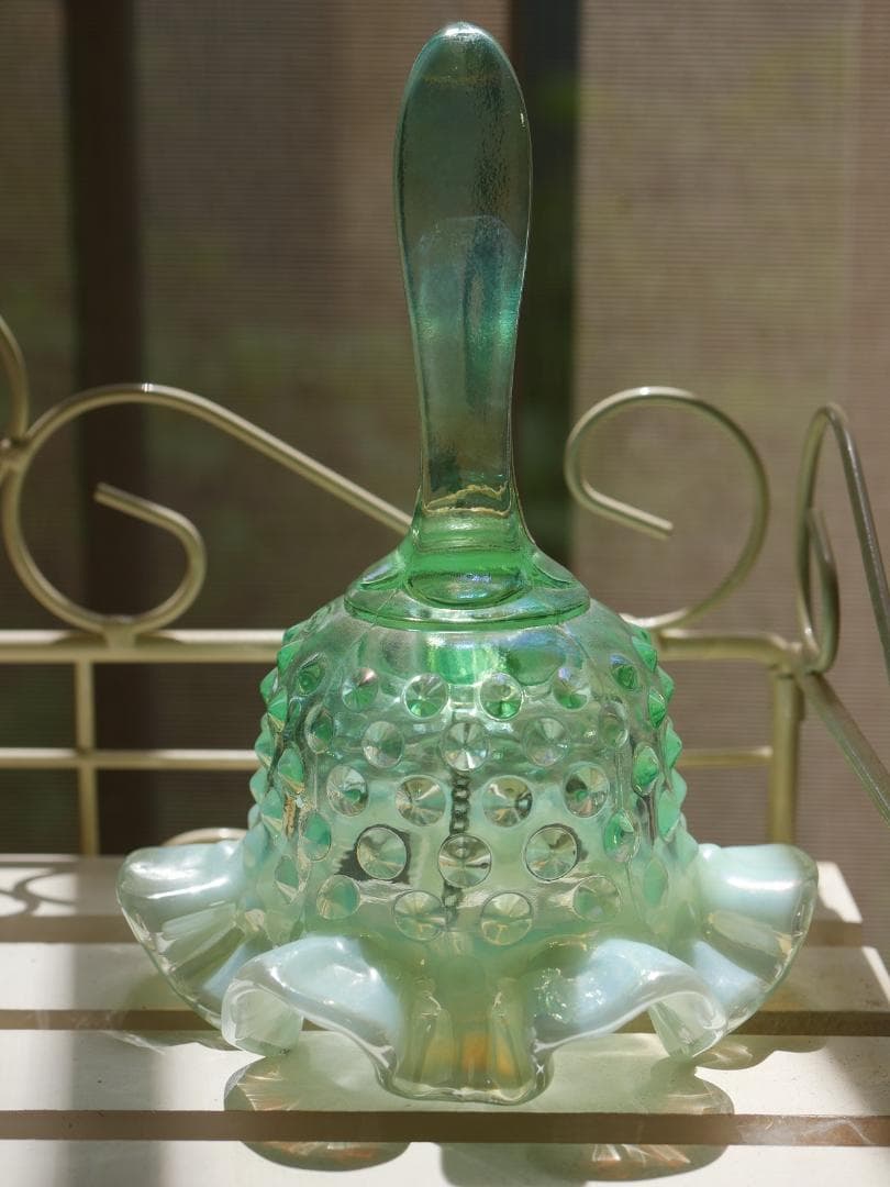 フェントン Sea Mist Green イリデセントホブネイル ハンドベル