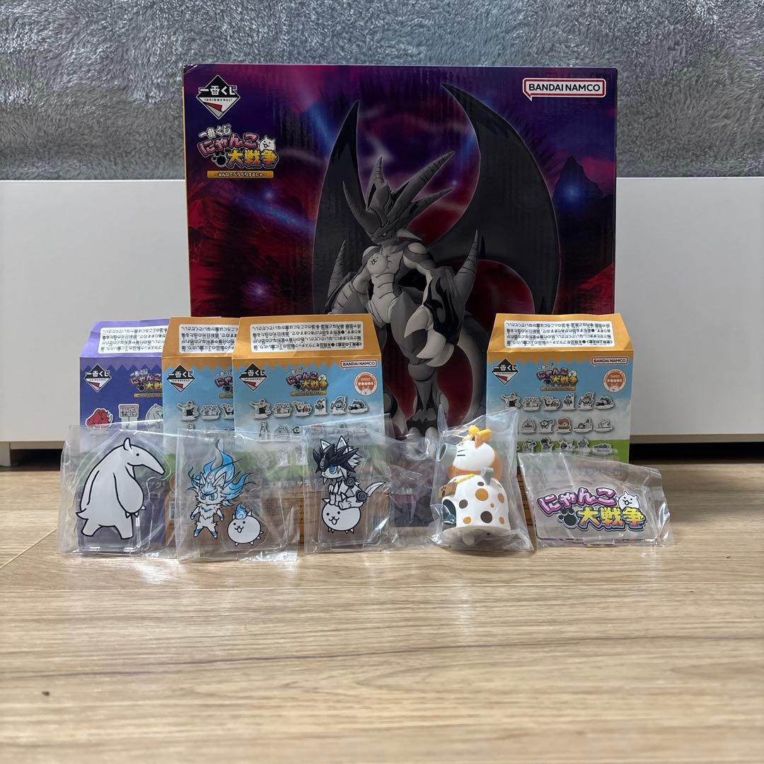 一番くじ にゃんこ大戦争 A賞 覚醒のネコムート フィギュア下位賞＋おまけ