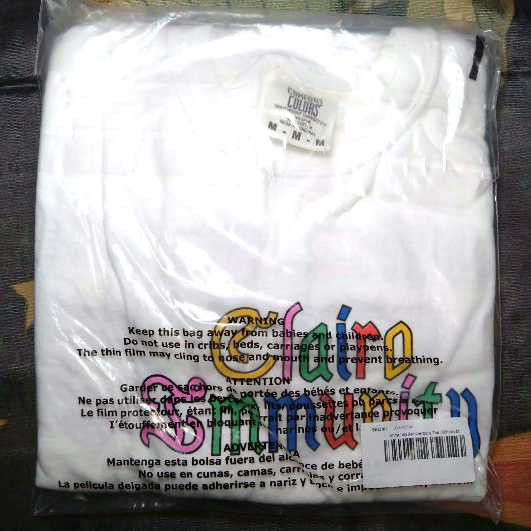 Immunity Anniversary Tee (White）M
