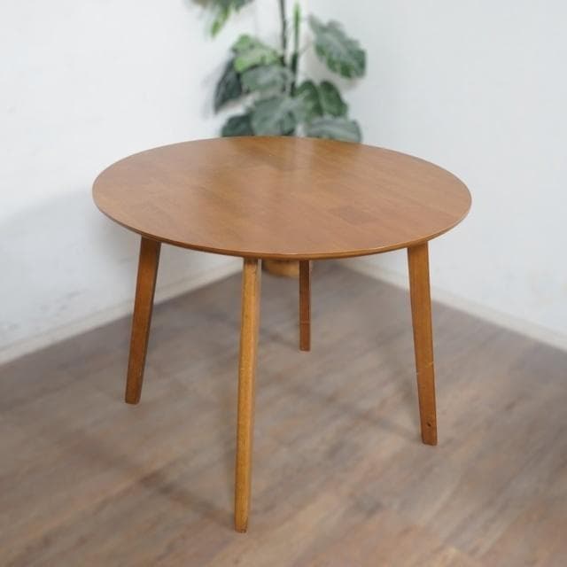 【新品・未使用】　ダイニングテーブル　(約)幅90×奥行90×高さ70cm