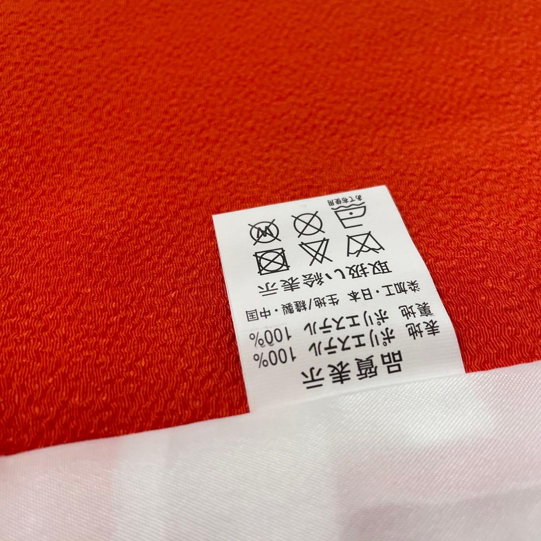 七五三　３歳　正絹お着物セット　正絹被布　被布飾り付き