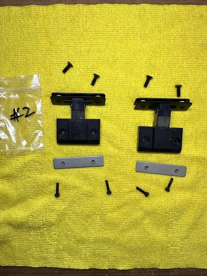 TECHNICS SL-1200 mk2~mk6ダストカバー ヒンジセット