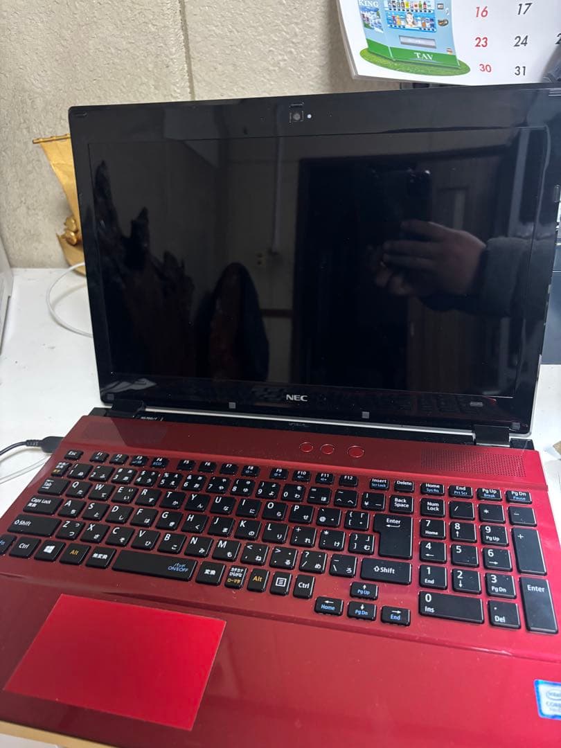 NEC ノートPC i7-7500U 8GB 現状品