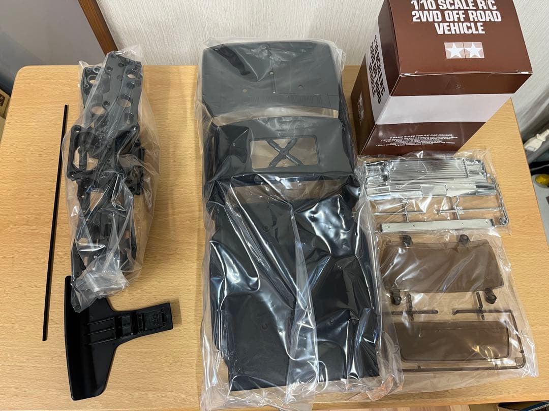 タミヤ　ブラックフットIII 1/10 ブッシュデビルⅡ 1/10