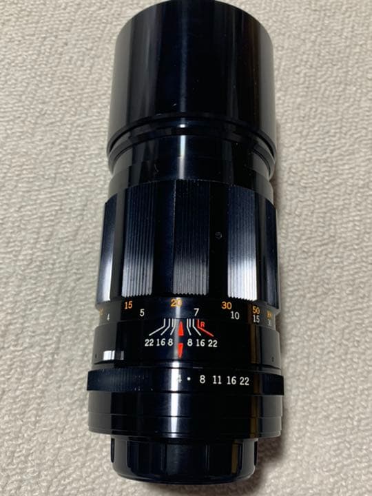 超激レアOLYMPUS M42マウント200mm F4オールドレンズ