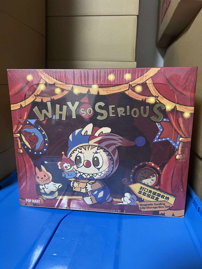 正規品 POP MART WHY SO SERIOUS マグネット 2アソート