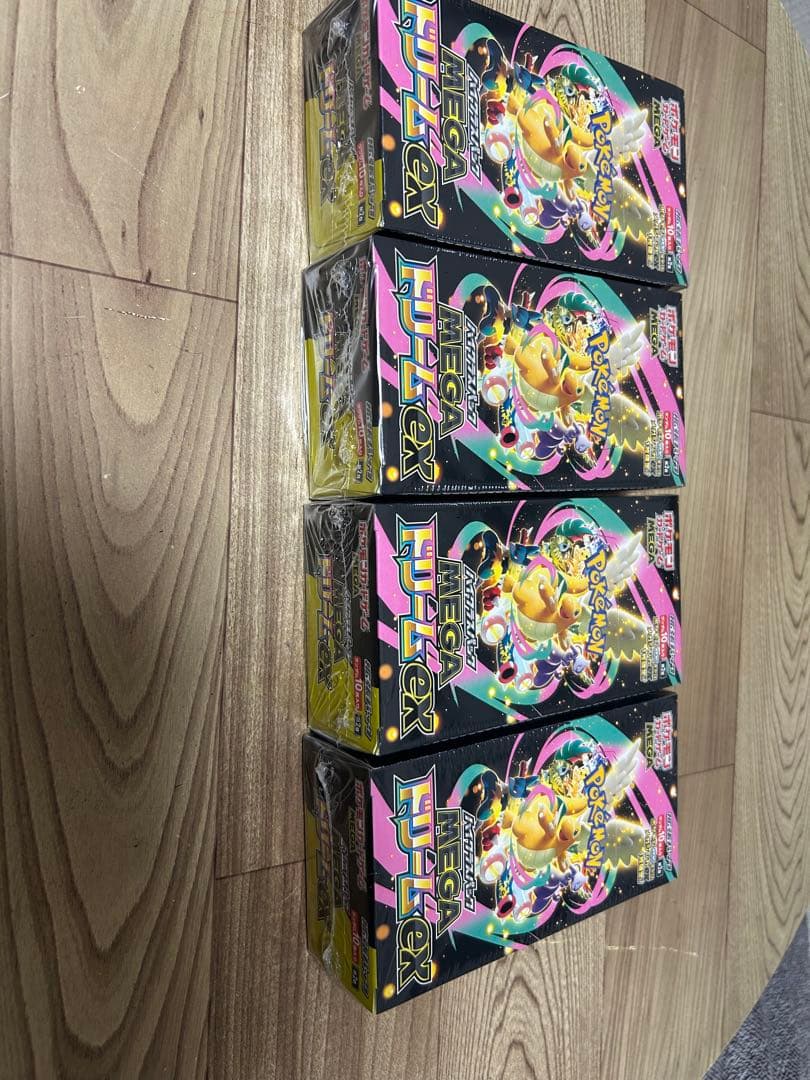 MEGAドリームex シュリンク付き4BOX