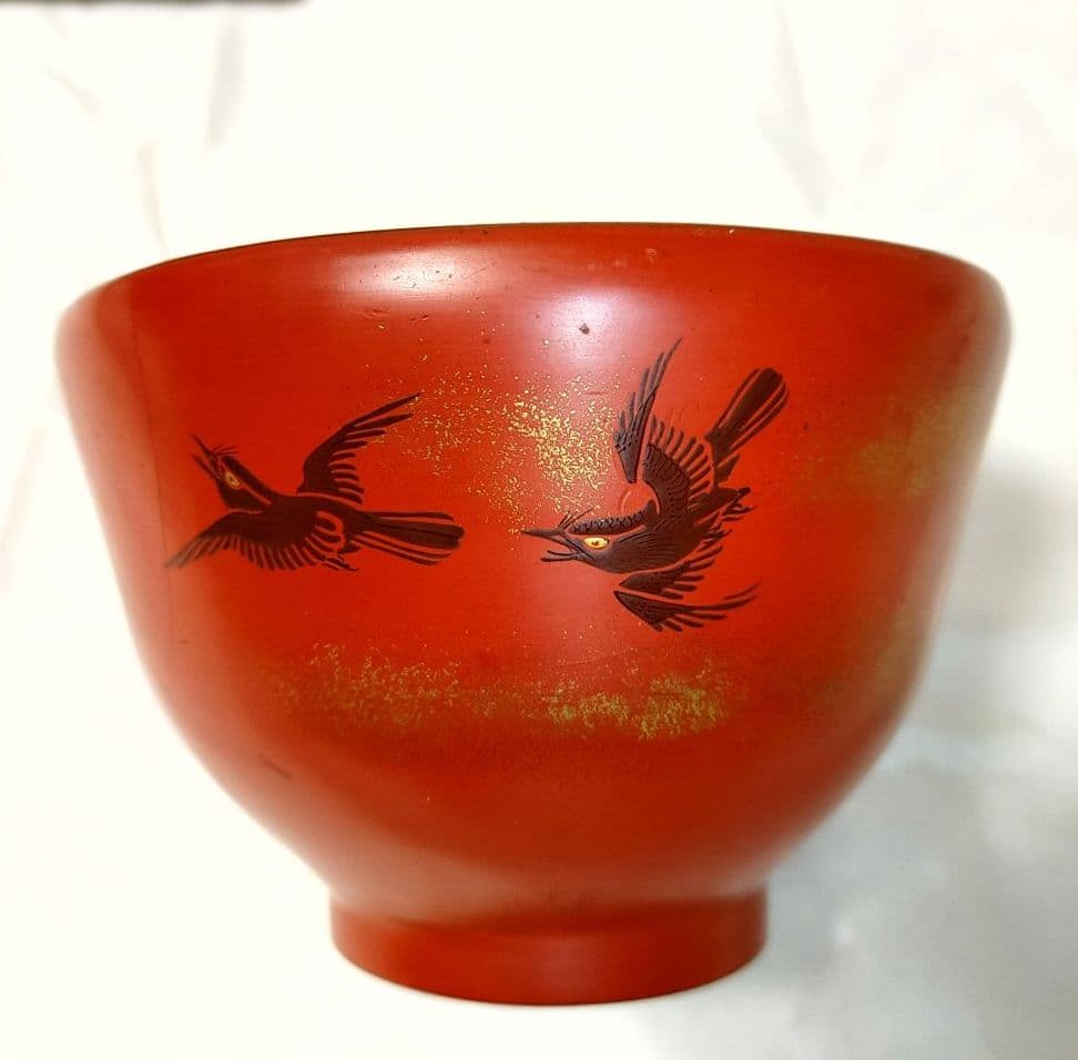 豊楽焼茶碗です。