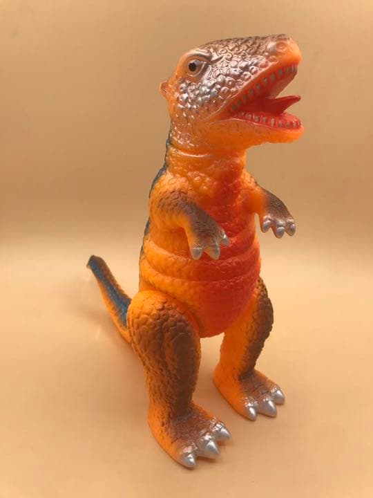 マルサン　福袋品ネオンカラー成形色　ゴロザウルス　メーカー塗装