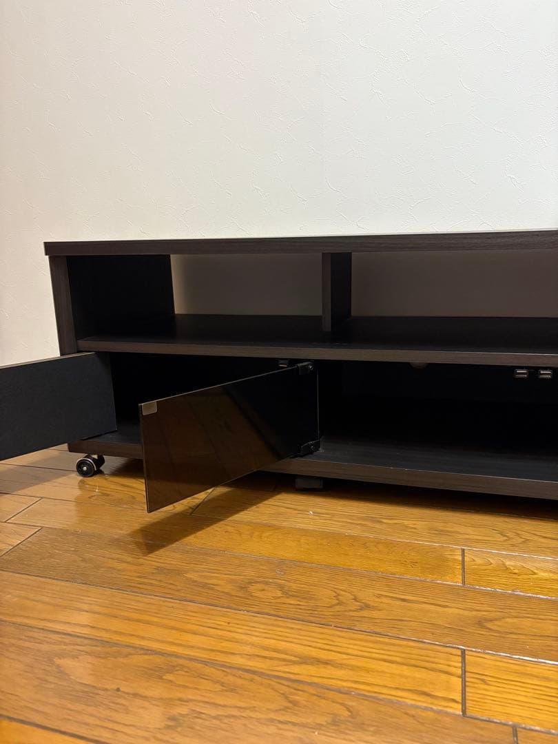 朝日木材加工 テレビ台 140㎝ アッシュグレー AS-EE1400