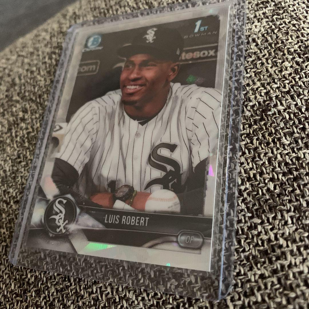 高騰中　2018 bowman luis robert 1st Atomic
