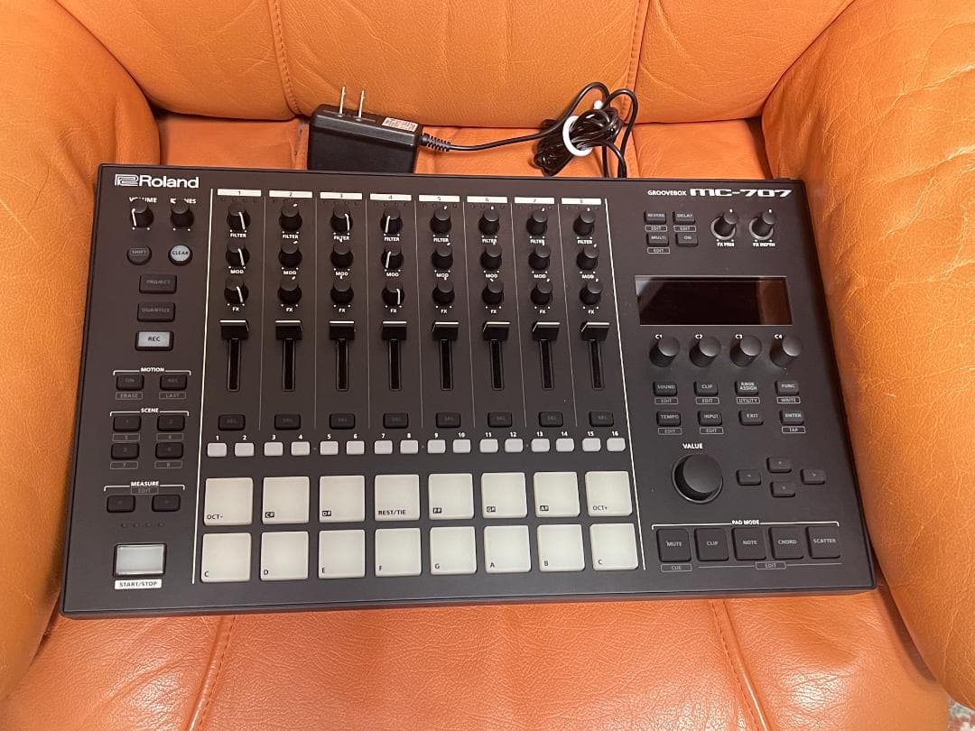 Roland MC-707　純正インナーホストバッグ+持ち運び用ソフトケース