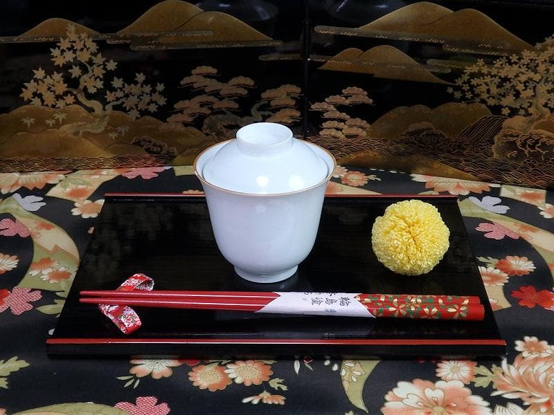 古伊万里　白磁　蓋向付　江戸中期　C358AS-fbjr